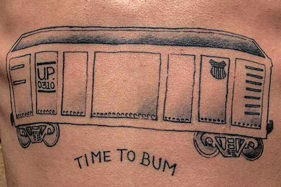 railroad spike tattoo meaning